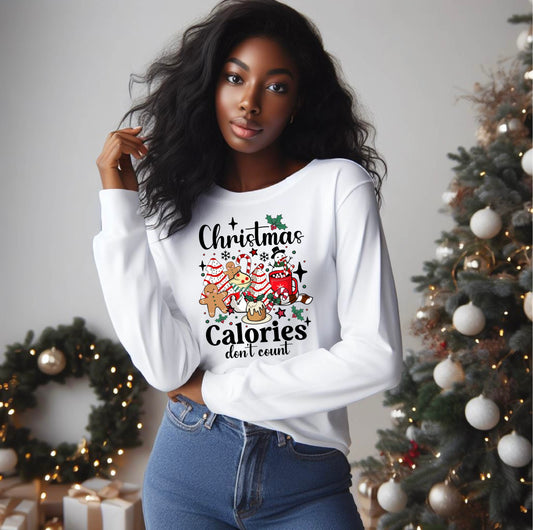 Christmas Calories Don’t Count Shirt